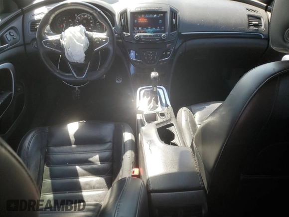 2016 Buick Regal GS with VIN 2G4GU5GX6G9181992, listed as a Copart auction lot 76383524 with 125,801 mi miles and Salvage Title. Bid and sale history available at carsss.com. Image 8.