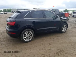 2016 Audi Q3 Premium Plus with VIN WA1BFCFS4GR003310, listed as a Copart auction lot 50136623 with 116,849 mi miles. Bid and sale history available at carsss.com. Image 3.