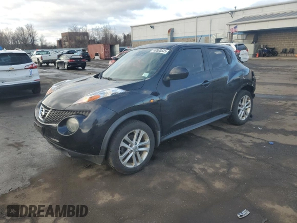 2011 Nissan Juke SV with VIN JN8AF5MV3BT007472, listed as a Copart auction lot 49990835 with 169,425 mi miles and Salvage Title. Bid and sale history available at carsss.com. Image 1.
