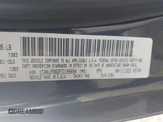 2015 Jeep Patriot Sport z VIN 1C4NJPBB2FD199094, wystawiony jako IAAI lot #42465784 z przebiegiem 92 744 mil mil oraz . Historia ofert i sprzedaży dostępna na DreamBid. Obrazek 9.