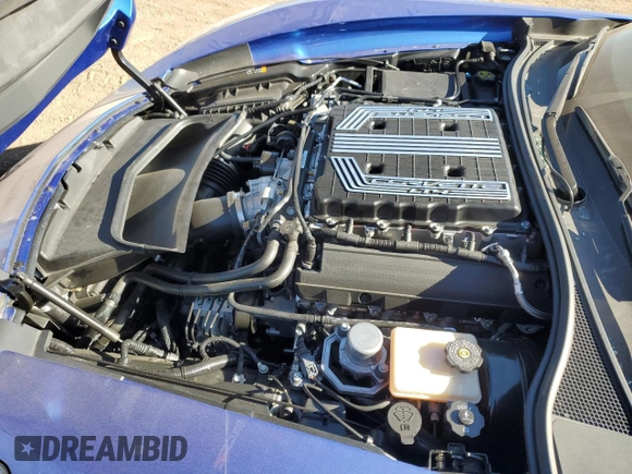 2019 Chevrolet Corvette Z06 2LZ with VIN 1G1YR2D67K5606378, listed as a Copart auction lot 80897994 with 12,754 mi miles and Salvage Title. Bid and sale history available at carsss.com. Image 11.