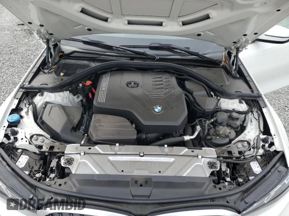 2024 BMW 3 Series 330i with VIN 3MW69FF01R8D80766, listed as a Copart auction lot 46919395 with 17,774 mi miles and Salvage Title. Bid and sale history available at carsss.com. Image 11.