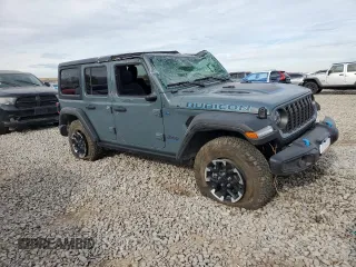 2024 Jeep Wrangler Rubicon with VIN 1C4RJXR62RW292085, listed as a Copart auction lot 81642354 with 16,097 mi miles and Clean title. Bid and sale history available at DreamBid. Image 4.