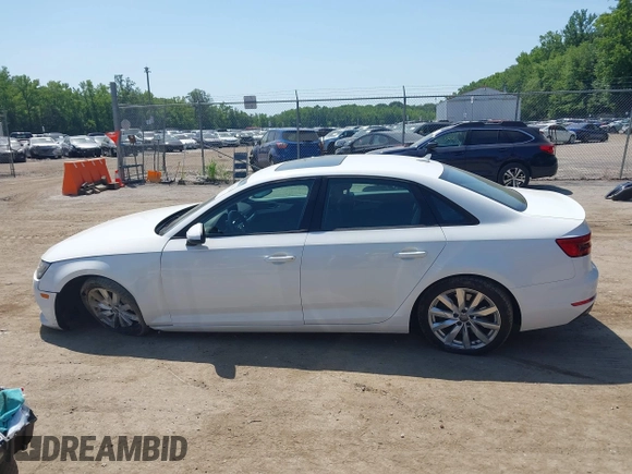 2017 Audi A4 Premium with VIN WAUANAF44HN002447, listed as a IAAI auction lot 42589741 with 71,960 mi miles and . Bid and sale history available at DreamBid. Image 15.