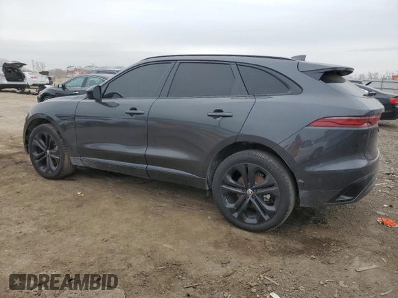 2024 Jaguar F-Pace R-Dynamic S z VIN SADCT2EX1RA727701, wystawiony jako Copart lot #81951884 z przebiegiem 3 721 mil mil oraz Szkoda całkowita • Salvage title. Historia ofert i sprzedaży dostępna na DreamBid. Obrazek 2.