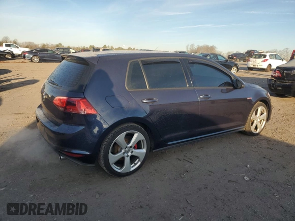 2015 Volkswagen Golf GTI Autobahn with VIN 3VW4T7AU9FM100037, listed as a Copart auction lot 37067544 with 79,783 mi miles and Salvage Title. Bid and sale history available at carsss.com. Image 3.