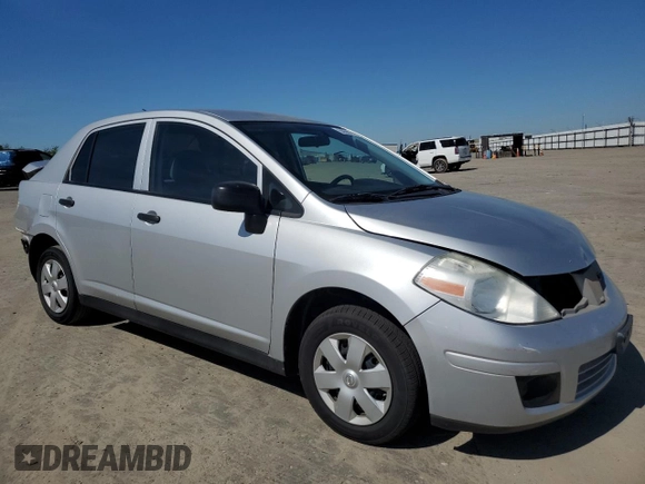 2010 Nissan Versa 1.6 with VIN 3N1CC1AP0AL421780, listed as a Copart auction lot 50660375 with 63,759 mi miles and Salvage Title. Bid and sale history available at carsss.com. Image 4.