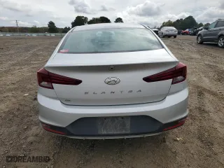 2019 Hyundai Elantra SE with VIN 5NPD74LF2KH429683, listed as a Copart auction lot 78838634 with 122,307 mi miles and Salvage Title. Bid and sale history available at carsss.com. Image 6.