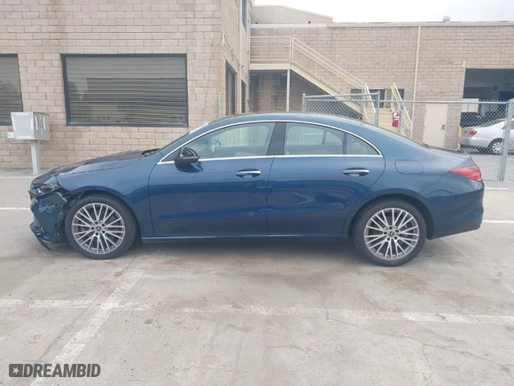 2022 Mercedes-Benz CLA with VIN W1K5J4GB5NN250836, listed as a IAAI auction lot 41893875 with 10,693 mi miles. Bid and sale history available at carsss.com. Image 14.