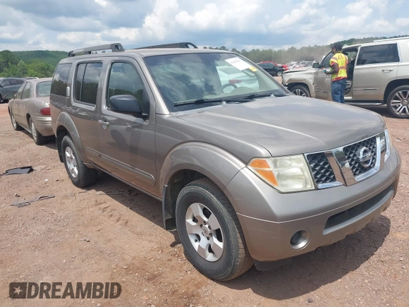 2006 Nissan Pathfinder SE with VIN 5N1AR18U26C642469, listed as a IAAI auction lot 42465897 with 221,356 mi miles and . Bid and sale history available at DreamBid. Image 1.