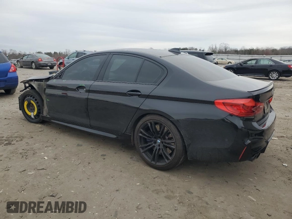 2020 BMW M5 Competition with VIN WBSJF0C00LCE03845, listed as a Copart auction lot 86736314 with 57,912 mi miles and Salvage Title. Bid and sale history available at carsss.com. Image 2.