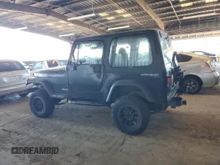 1994 Jeep Wrangler S with VIN 1J4FY19P9RP425255, listed as a Copart auction lot 41884425 with 177,089 mi miles and Salvage Title. Bid and sale history available at carsss.com. Image 2.