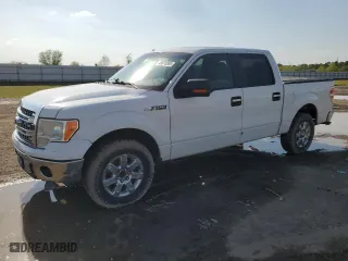 2013 Ford F-150 XL with VIN 1FTFW1CFXDKE20745, listed as a Copart auction lot 49676585 with 116,497 mi miles and Salvage Title. Bid and sale history available at carsss.com. Image 1.