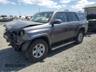 2022 Toyota 4Runner SR5 Premium with VIN JTENU5JR6N6032486, listed as a Copart auction lot 55056075 with 27,955 mi miles and Salvage title. Bid and sale history available at DreamBid. Image 1.