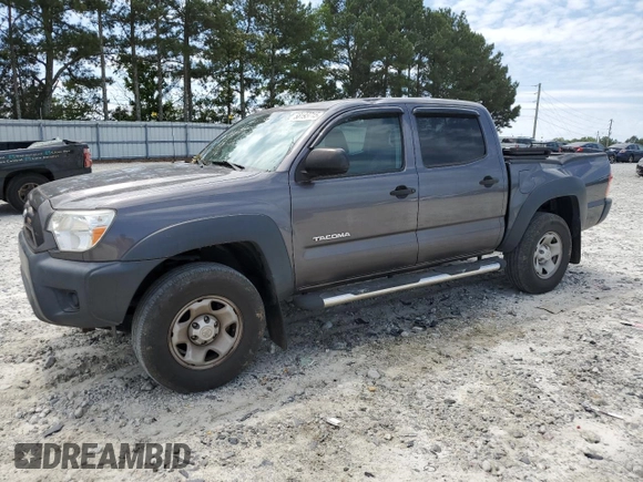 2014 Toyota Tacoma PreRunner with VIN 5TFJX4GN7EX028160, listed as a Copart auction lot 58193715 with 108,519 mi miles and Salvage title. Bid and sale history available at DreamBid. Image 1.