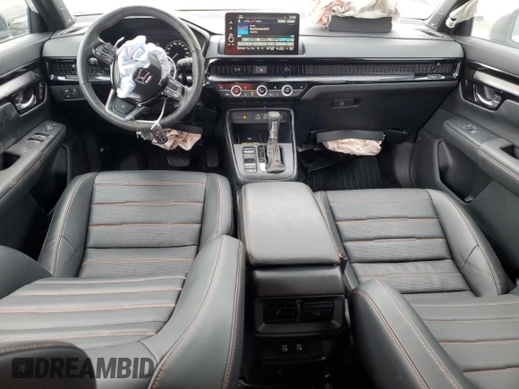 2023 Honda CR-V Sport Touring with VIN 2HKRS6H99PH206129, listed as a Copart auction lot 46715315 with 32,775 mi miles and Salvage Title. Bid and sale history available at DreamBid. Image 8.