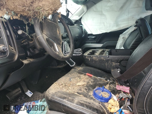2016 Chevrolet Silverado 1500 LT with VIN 3GCPCREC9GG190397, listed as a Copart auction lot 53260605 with Not Provided miles and Salvage Title. Bid and sale history available at DreamBid. Image 7.