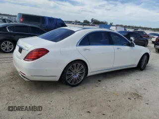 2017 Mercedes-Benz S 550 with VIN WDDUG8FB8HA331053, listed as a Copart auction lot 41588304 with 46,318 mi miles and Salvage Title. Bid and sale history available at carsss.com. Image 3.
