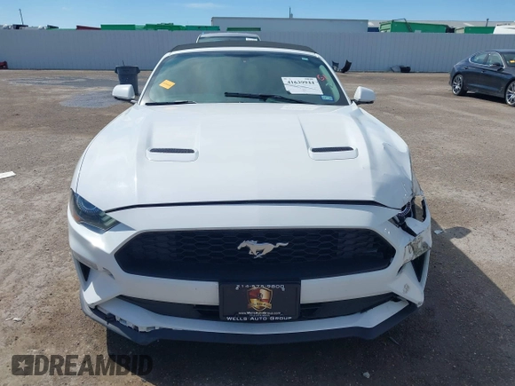 2018 Ford Mustang EcoBoost Premium with VIN 1FATP8UH0J5145296, listed as a IAAI auction lot 41639944 with 72,430 mi miles and . Bid and sale history available at carsss.com. Image 12.