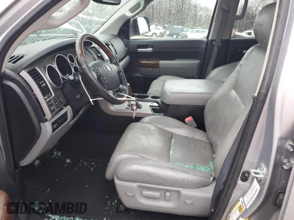2012 Toyota Tundra 4WD Truck LTD with VIN 5TFHW5F11CX222458, listed as a Copart auction lot 84830834 with 186,867 mi miles and Clean Title. Bid and sale history available at carsss.com. Image 7.