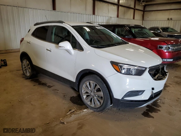 2018 Buick Encore Preferred with VIN KL4CJASB9JB663937, listed as a Copart auction lot 49113485 with 84,847 mi miles and Salvage Title. Bid and sale history available at carsss.com. Image 4.