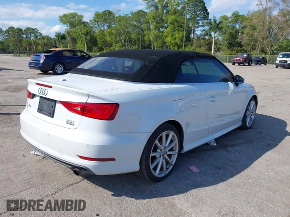 2016 Audi A3 2.0T Premium Plus with VIN WAUY8LFF0G1076232, listed as a IAAI auction lot 41431370 with 72,361 mi miles. Bid and sale history available at carsss.com. Image 4.