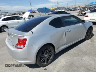 2012 Scion tC with VIN JTKJF5C74C3041767, listed as a Copart auction lot 52808475 with 158,752 mi miles and Salvage Title. Bid and sale history available at carsss.com. Image 3.