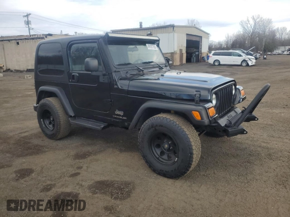 2006 Jeep Wrangler Sport with VIN 1J4FA49S66P782348, listed as a Copart auction lot 49187765 with 131,123 mi miles and Clean Title. Bid and sale history available at carsss.com. Image 4.
