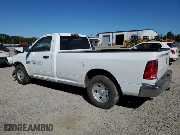 2023 Ram 1500 Tradesman z VIN 3C6JR6DGXPG550467, wystawiony jako Copart lot #76665604 z przebiegiem 25 757 mil mil oraz Szkoda całkowita • Salvage title. Historia ofert i sprzedaży dostępna na DreamBid. Obrazek 2.
