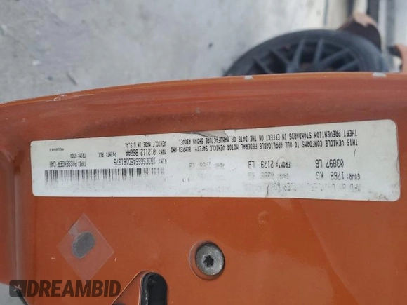 2005 Dodge Neon SRT-4 with VIN 1B3ES66S45D161979, listed as a Copart auction lot 42584285 with Not Provided miles and Salvage Title. Bid and sale history available at DreamBid. Image 13.