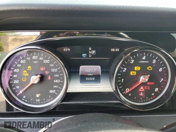 2017 Mercedes-Benz E-Class E 300 Luxury with VIN WDDZF4KB3HA022985, listed as a Copart auction lot 54120865 with 96,508 mi miles and Clean Title. Bid and sale history available at carsss.com. Image 9.