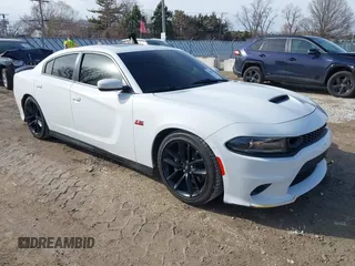 2021 Dodge Charger Scat Pack Widebody with VIN 2C3CDXGJ3MH595389, listed as a IAAI auction lot 41838494 with 9,815 mi miles. Bid and sale history available at carsss.com. Image 1.