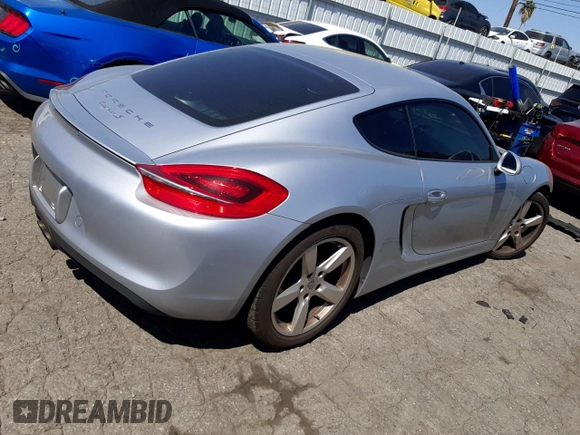 2016 Porsche Cayman S with VIN WP0AB2A83GK185156, listed as a Copart auction lot 47107573 with 86,067 mi miles and . Bid and sale history available at DreamBid. Image 3.