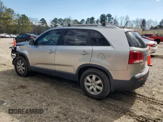 2013 Kia Sorento LX with VIN 5XYKT3A67DG353839, listed as a Copart auction lot 46053515 with 130,802 mi miles and Salvage Title. Bid and sale history available at carsss.com. Image 2.
