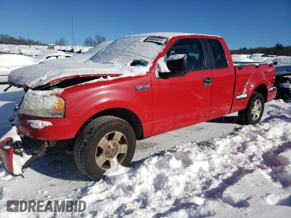 2006 Ford F-150 STX z VIN 1FTRX02W06KB30717, wystawiony jako Copart lot #86604024 z przebiegiem 75 894 mil mil oraz Czysty tytuł • Clean title. Historia ofert i sprzedaży dostępna na DreamBid. Obrazek 1.