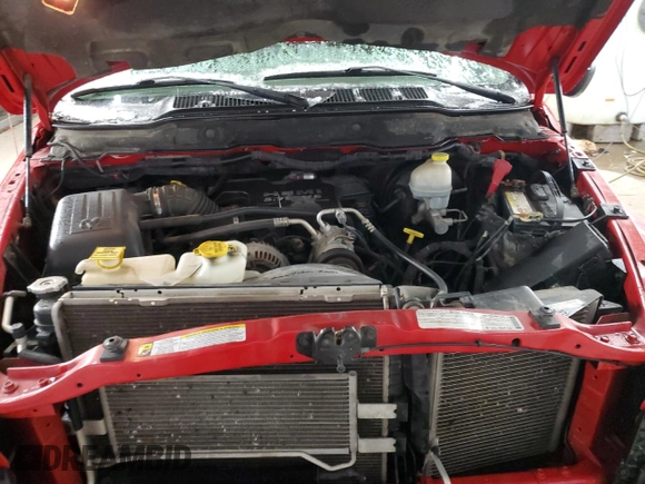 2008 Dodge 1500 ST with VIN 1D7HU18208J192745, listed as a Copart auction lot 45795295 with 201,985 mi miles and Salvage Title. Bid and sale history available at DreamBid. Image 11.