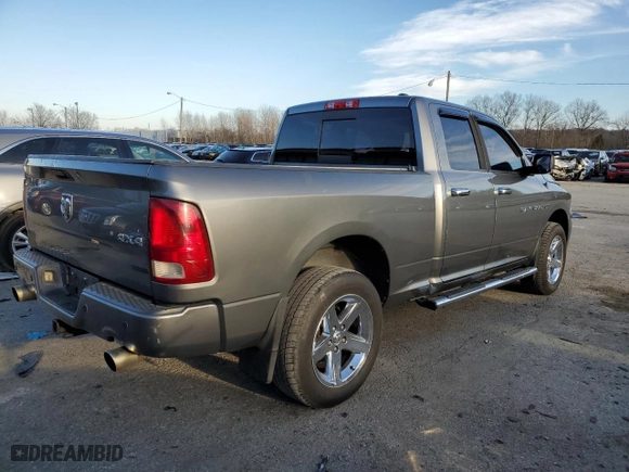 2011 Ram 1500 SLT with VIN 1D7RV1GT7BS659771, listed as a Copart auction lot 43283555 with 197,633 mi miles and Clean Title. Bid and sale history available at carsss.com. Image 3.