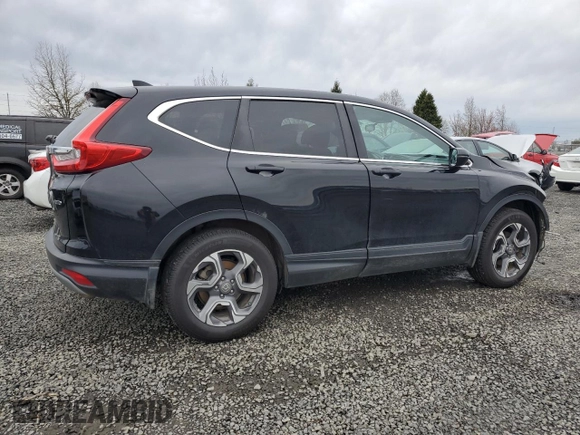 2018 Honda CR-V EX with VIN 7FARW2H58JE066000, listed as a Copart auction lot 49657835 with 58,595 mi miles and Salvage Title. Bid and sale history available at carsss.com. Image 3.