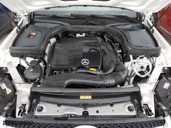 2023 Mercedes-Benz GLC with VIN W1N0J8EB1PG168536, listed as a Copart auction lot 76258234 with 0 mi miles and Non Repairable. Bid and sale history available at carsss.com. Image 12.