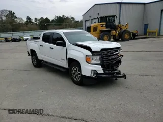 2022 GMC Canyon 4WD AT4 w/Leather with VIN 1GTG6FENXN1163390, listed as a Copart auction lot 88008805 with 35,491 mi miles and Salvage Title. Bid and sale history available at carsss.com. Image 11.