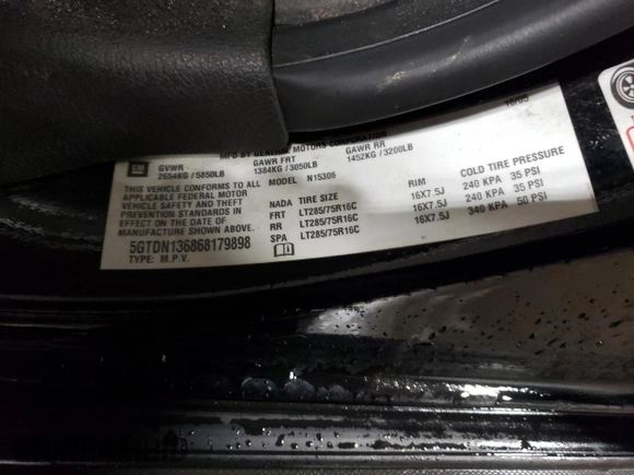 2006 Hummer H3 with VIN 5GTDN136868179898, listed as a Copart auction lot 74678304 with 201,316 mi miles and Salvage Title. Bid and sale history available at carsss.com. Image 13.