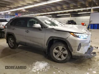 2023 Toyota RAV4 Hybrid XLE with VIN 4T3RWRFV1PU109070, listed as a Copart auction lot 45981115 with 36,375 mi miles and Salvage Title. Bid and sale history available at carsss.com. Image 4.