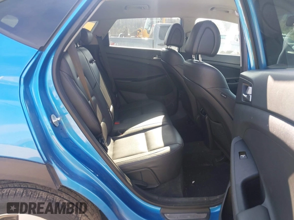 2016 Hyundai Tucson Eco with VIN KM8J3CA24GU054350, listed as a IAAI auction lot 41983769 with 132,424 mi miles. Bid and sale history available at carsss.com. Image 8.