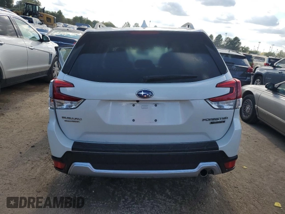 2021 Subaru Forester Touring with VIN JF2SKAXC5MH536136, listed as a Copart auction lot 65888773 with 0 mi miles and Salvage Title. Bid and sale history available at carsss.com. Image 6.