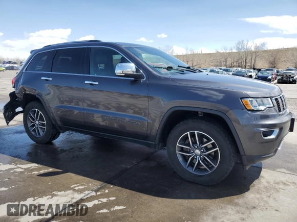 2018 Jeep Grand Cherokee Limited with VIN 1C4RJFBG0JC446568, listed as a Copart auction lot 51308875 with 62,468 mi miles and Salvage Title. Bid and sale history available at DreamBid. Image 4.