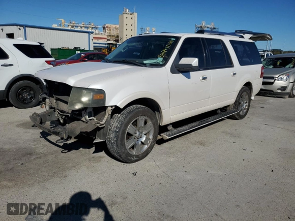 2010 Ford Expedition Max Limited with VIN 1FMJK1K52AEA00871, listed as a Copart auction lot 84241024 with 303,467 mi miles and Salvage Title. Bid and sale history available at DreamBid. Image 1.