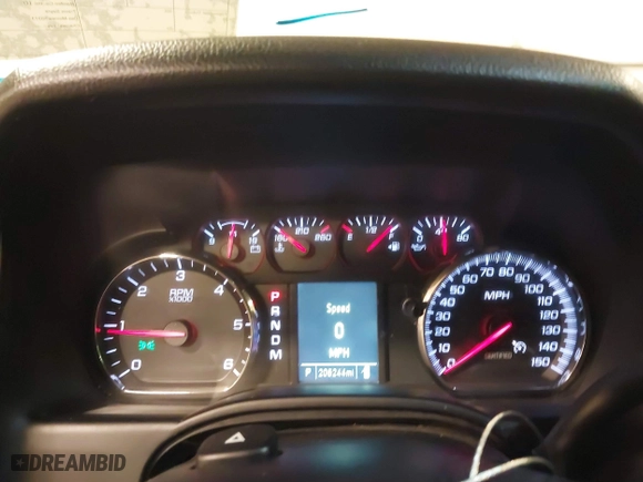 2015 Chevrolet Tahoe Commercial with VIN 1GNSK2EC5FR688820, listed as a IAAI auction lot 41444813 with 206,244 mi miles. Bid and sale history available at carsss.com. Image 7.