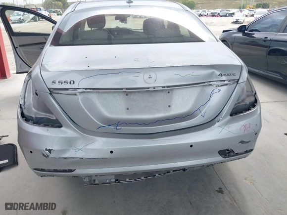 2016 Mercedes-Benz S-Class S 550 with VIN WDDUG8FB4GA222460, listed as a IAAI auction lot 41363145 with 104,024 mi miles. Bid and sale history available at carsss.com. Image 6.