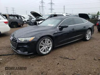 2019 Audi A7 Premium Plus с VIN WAUU2AF26KN120561, выставлен на аукционе Copart как лот 61143254 с пробегом 63 820 миль миль и Списание • Salvage title. История ставок и продаж доступна на DreamBid. Изображение 1.