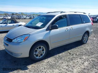 2004 Toyota Sienna LE with VIN 5TDBA23C64S006444, listed as a IAAI auction lot 41885031 with 204,845 mi miles. Bid and sale history available at carsss.com. Image 17.